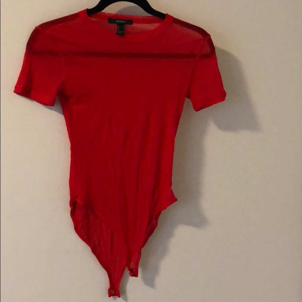 Forever21 Mesh Bodysuit